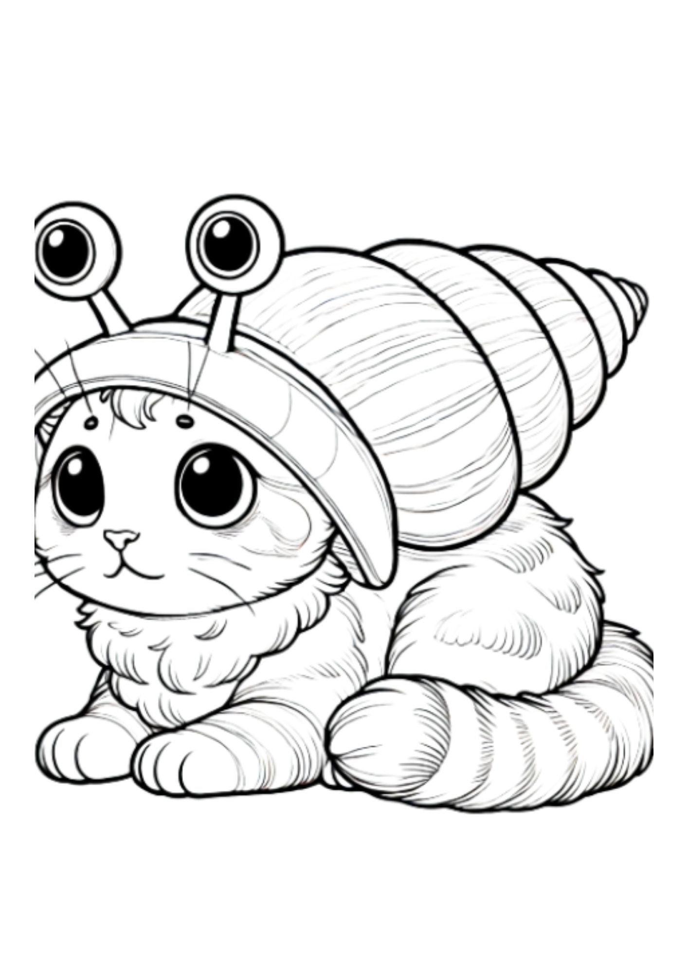 21 Page Combo - Silly Hats on Cats Coloring Pages